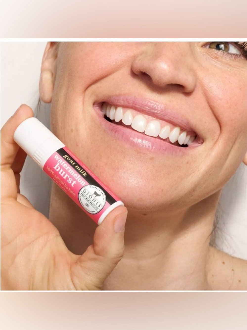 DIONIS Goat Milk Watermelon Burst Lip Balm: FULL SIZE (You Get 1) - Picture 2 of 4